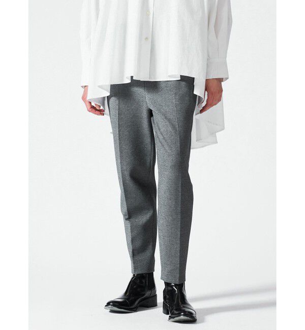 mizuiro ind「mizuiro ind ジャージーセンタープレスパンツ」|その他|