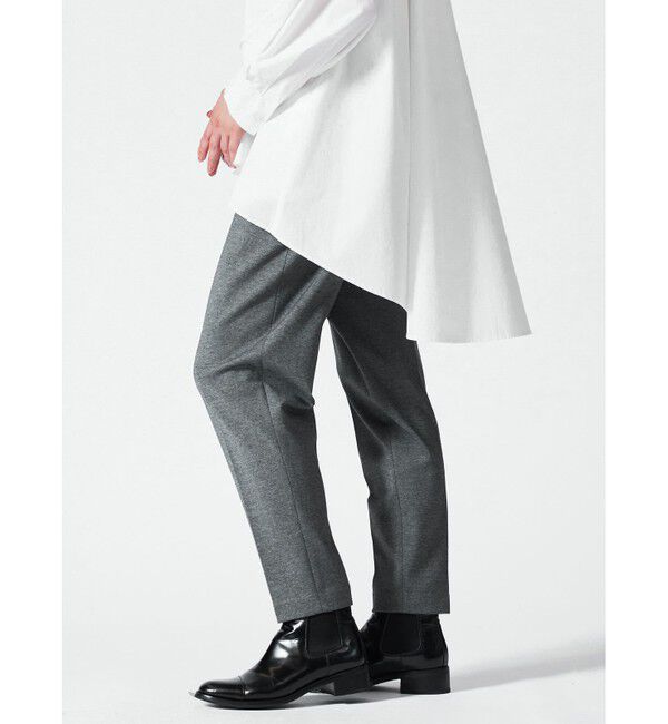 mizuiro ind「mizuiro ind ジャージーセンタープレスパンツ」|その他|