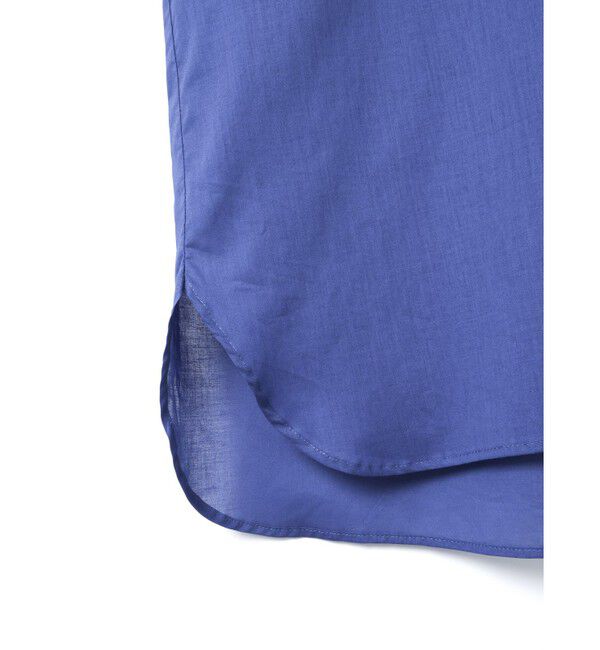 mizuiro ind「mizuiro ind ギャザースタンドカラーシャツ」|シャツ・ブラウス|