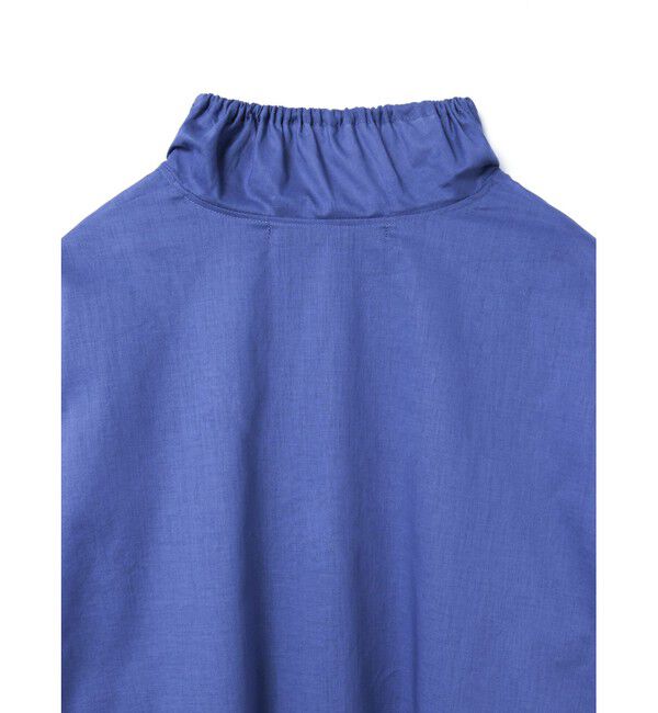 mizuiro ind「mizuiro ind ギャザースタンドカラーシャツ」|シャツ・ブラウス|