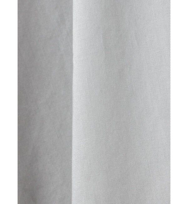 mizuiro ind「mizuiro ind ギャザースタンドカラーシャツ」|シャツ・ブラウス|