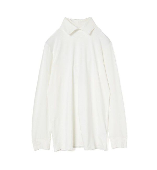 mizuiro ind「mizuiro ind シャツカラーハイネックプルオーバー」|Tシャツ・カットソー|