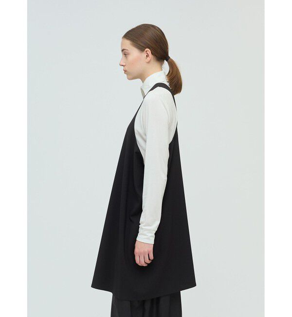 mizuiro ind「mizuiro ind シャツカラーハイネックプルオーバー」|Tシャツ・カットソー|