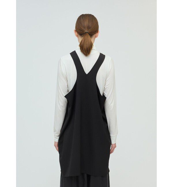 mizuiro ind「mizuiro ind シャツカラーハイネックプルオーバー」|Tシャツ・カットソー|