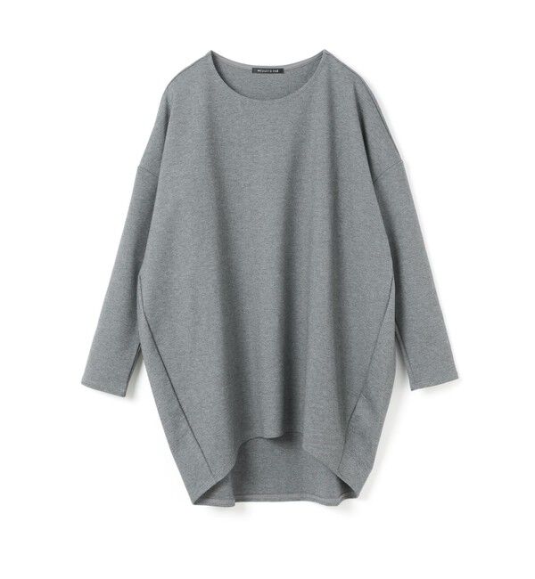 mizuiro ind「mizuiro ind クルーネックコクーンプルオーバー」|Tシャツ・カットソー|グレー