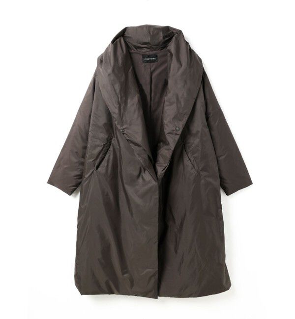 mizuiro ind「mizuiro ind ドレープライトダウンコート」|ダウン|