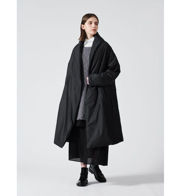 mizuiro ind「mizuiro ind ドレープライトダウンコート」|ダウン|