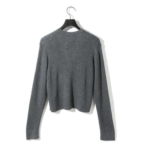 MIDIUMISOLID「MIDIUMISOLID for Ladies Vネックリブカーディガン」|ニット・セーター|