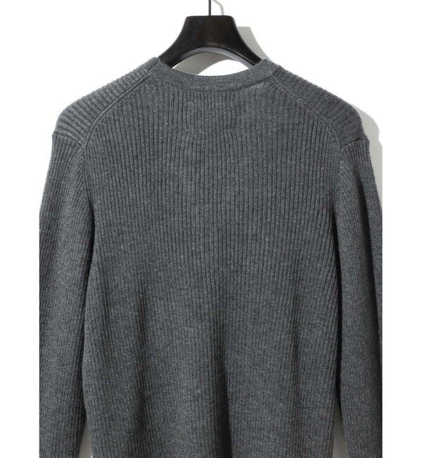 MIDIUMISOLID「MIDIUMISOLID for Ladies Vネックリブカーディガン」|ニット・セーター|