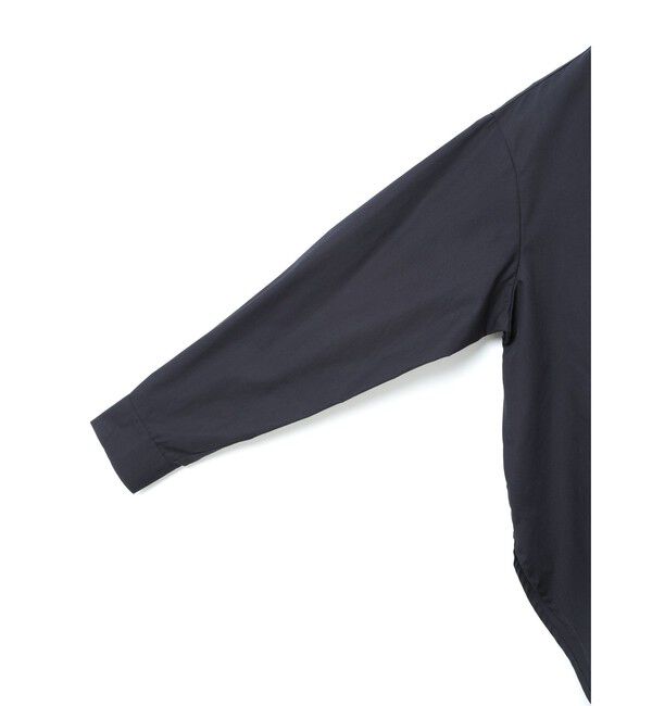 mizuiro ind「mizuiro ind リボンタイロングシャツ」|シャツ・ブラウス|