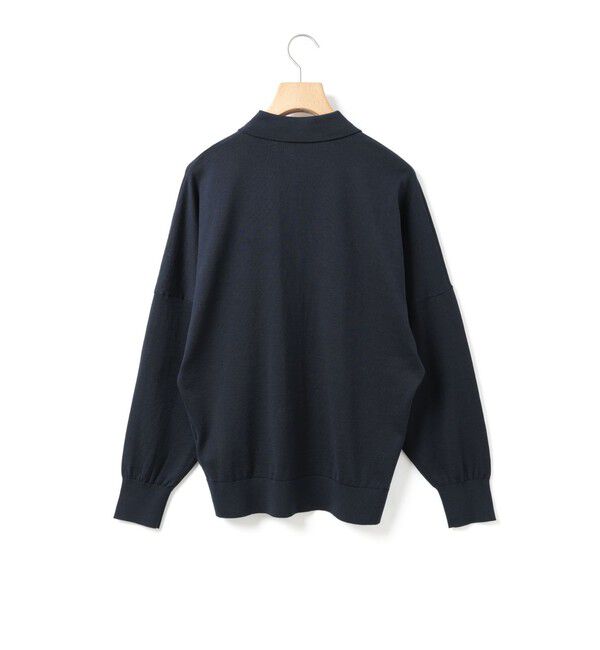 MidiUmi「MidiUmi ワイドニットポロ」|シャツ・ブラウス|