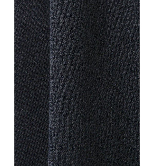 MidiUmi「MidiUmi ワイドニットポロ」|シャツ・ブラウス|