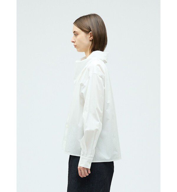 mizuiro ind「mizuiro ind スカーフカラーシャツ」|シャツ・ブラウス|