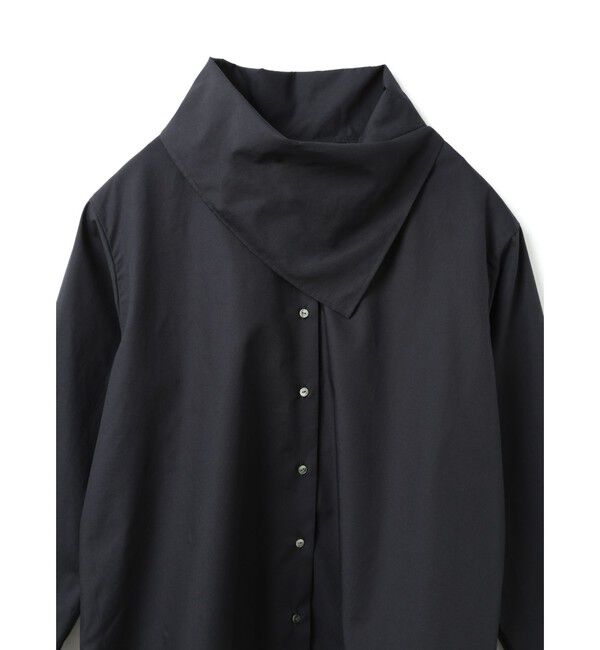 mizuiro ind「mizuiro ind スカーフカラーシャツ」|シャツ・ブラウス|