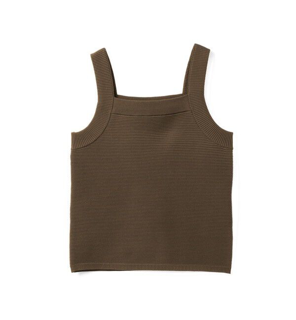 mizuiro ind「mizuiro ind キャミソールベスト」|ベスト・ジレ|ブラウン