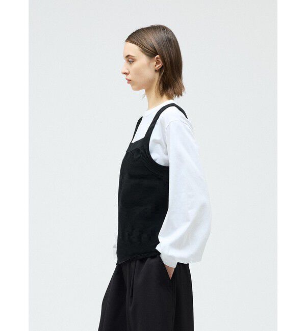 mizuiro ind「mizuiro ind キャミソールベスト」|ベスト・ジレ|