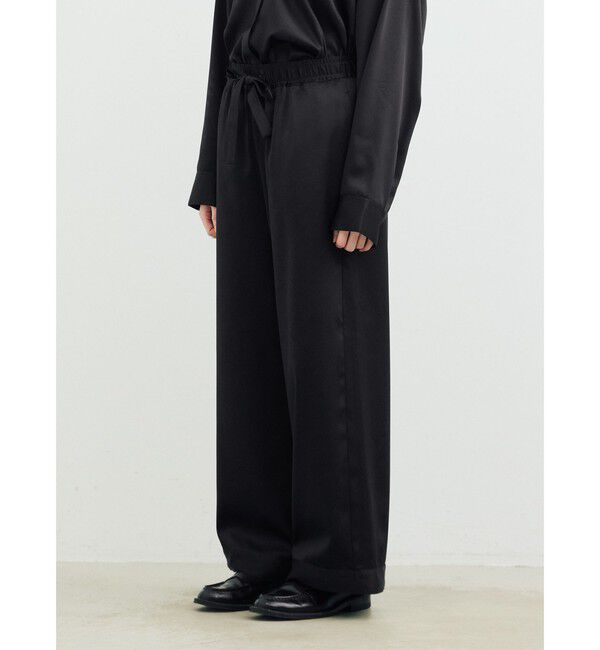 MARMARMAR「MARMARMAR ドローストリングヘムパジャマパンツ」|その他|