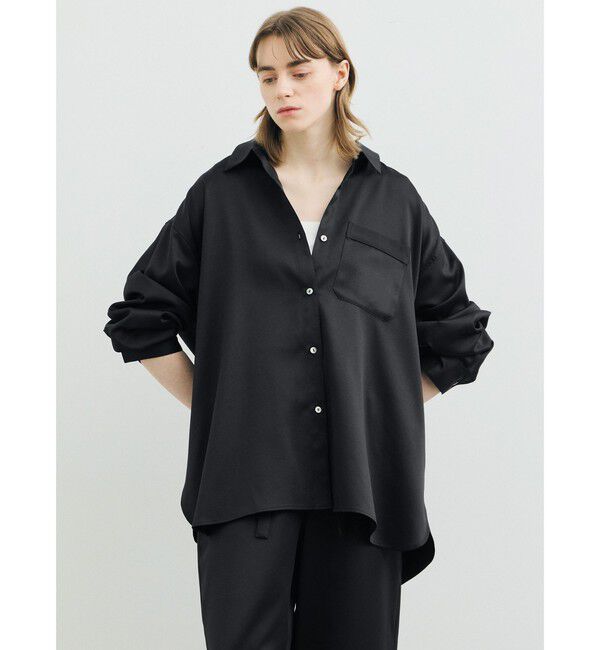 MARMARMAR「MARMARMAR パジャマバックコクーンシャツ」|シャツ・ブラウス|