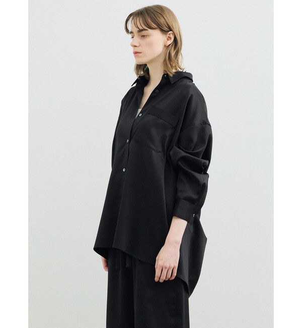 MARMARMAR「MARMARMAR パジャマバックコクーンシャツ」|シャツ・ブラウス|