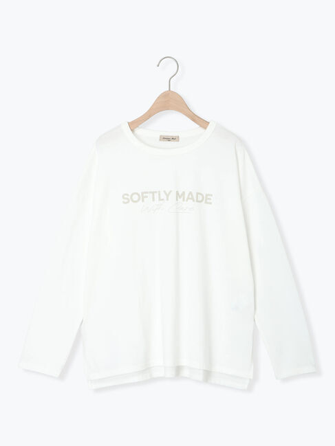 Samansa Mos2「柄アソートロゴロンT」|Tシャツ・カットソー|