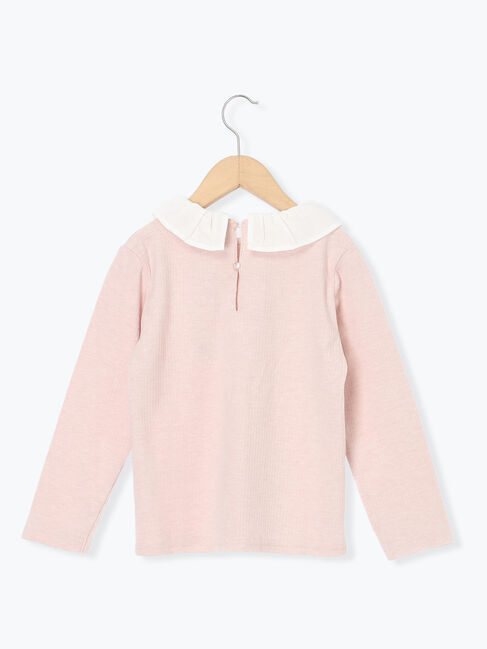 Samansa Mos2 Lagom「襟付きテレコカットソー」|Tシャツ・カットソー|