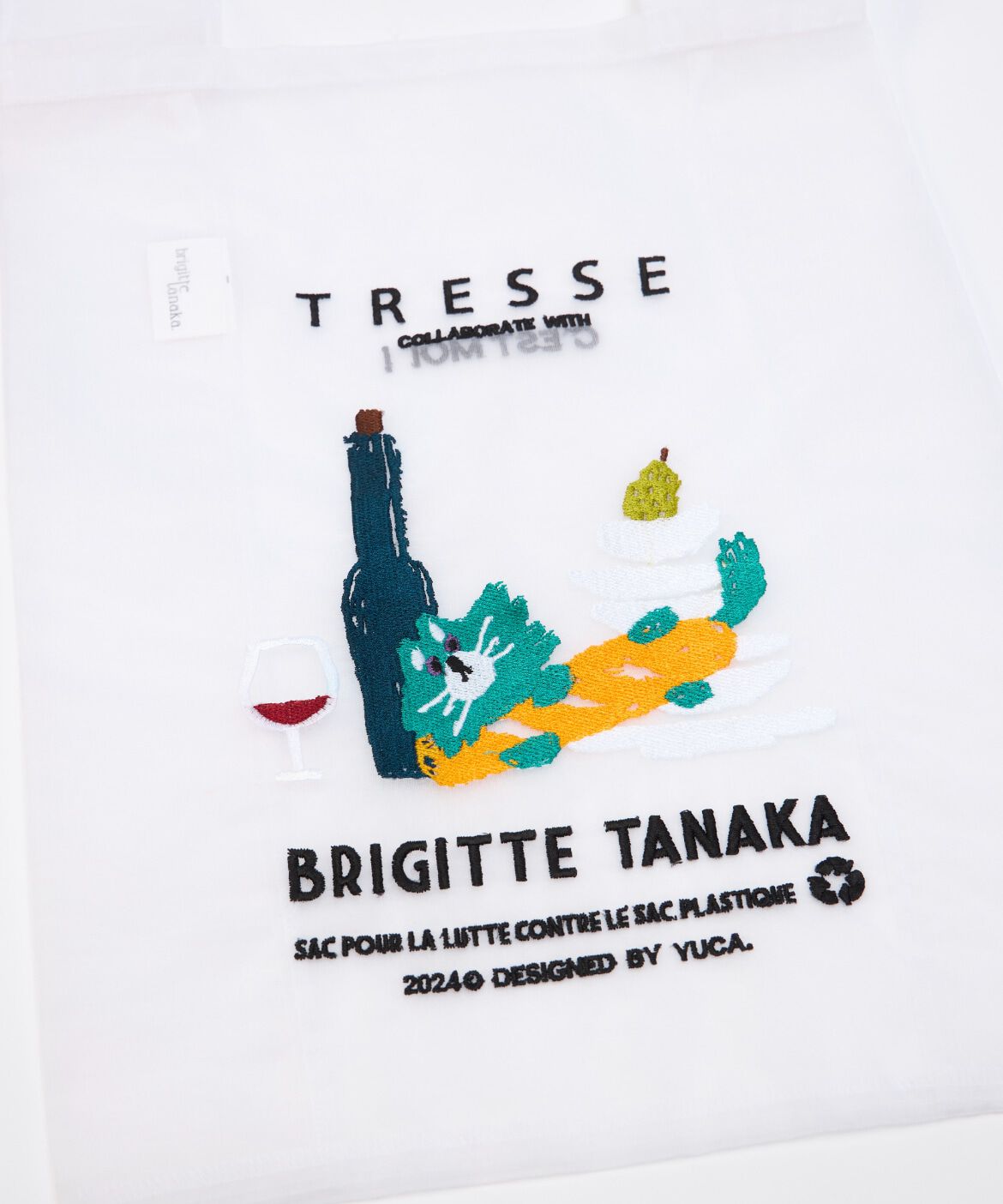 INED「《SUPERIOR CLOSET》BRIGITTE TANAKA cat バッグ for TRESSE《TRESSE》」|エコバッグ|