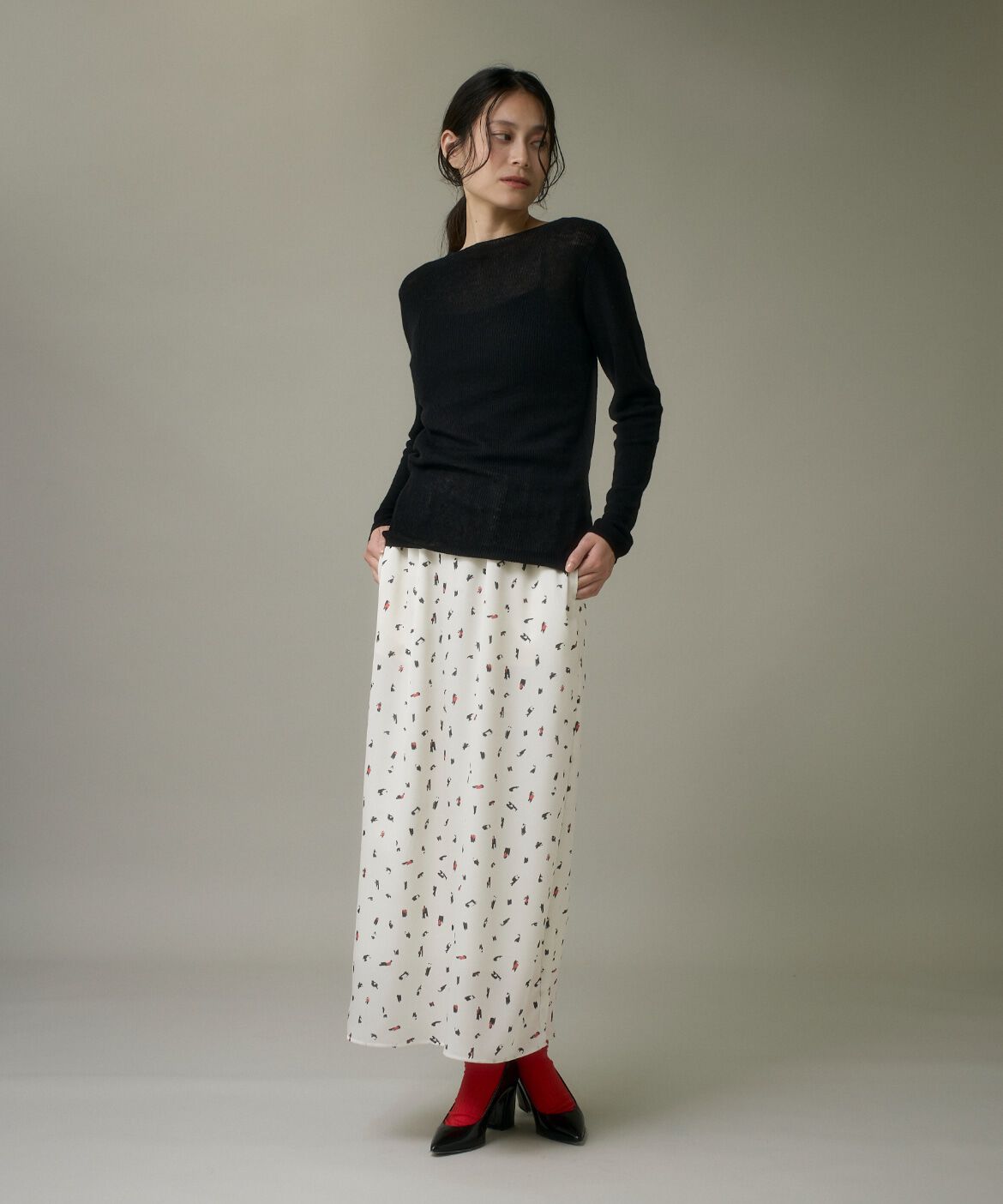 DAY by DAY it&rsquo;s international「モックネックリブニット《Melty air wool》」|ニット・セーター|