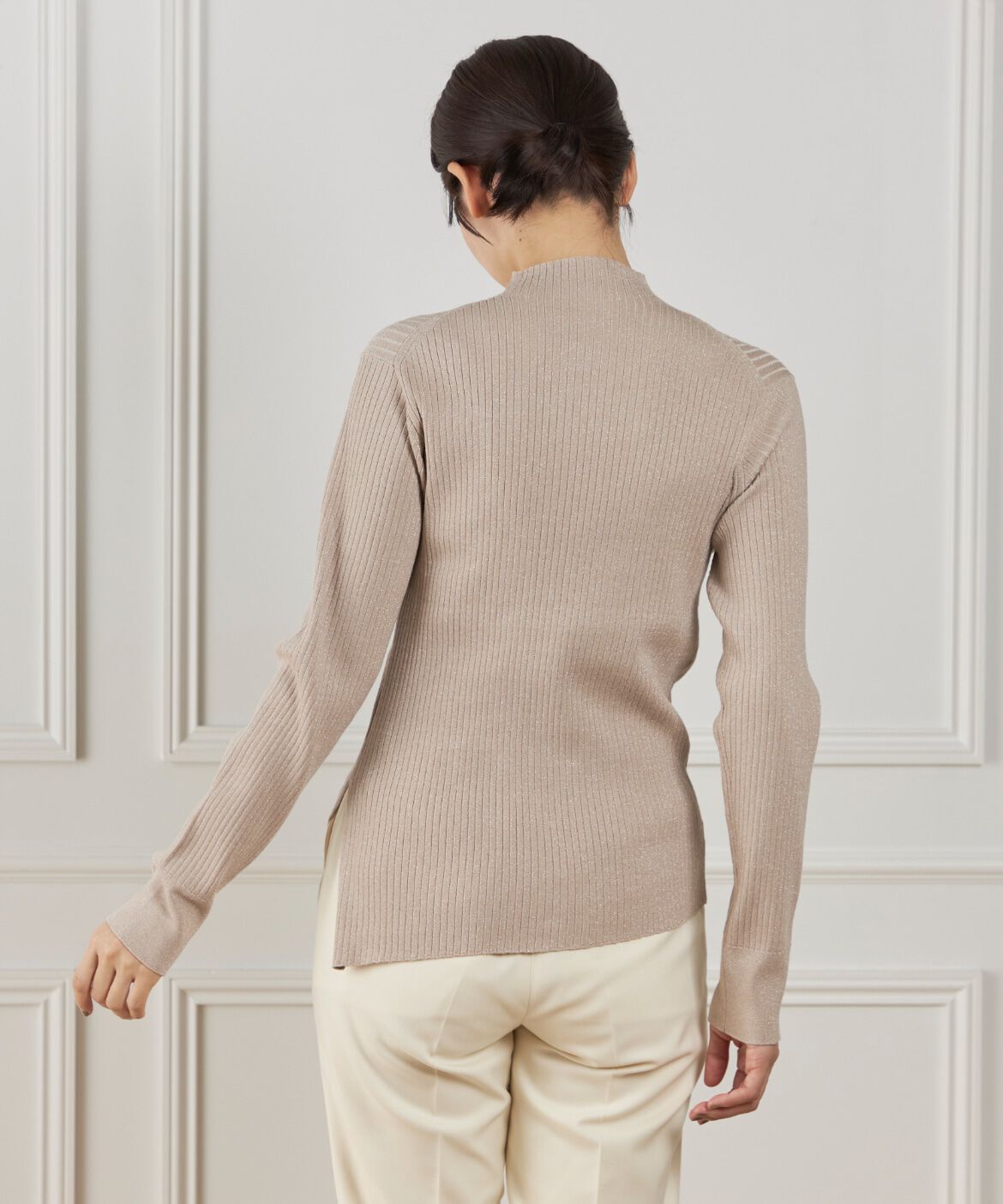 DAY by DAY it&rsquo;s international「ラメハイネックリブニット」|ニット・セーター|