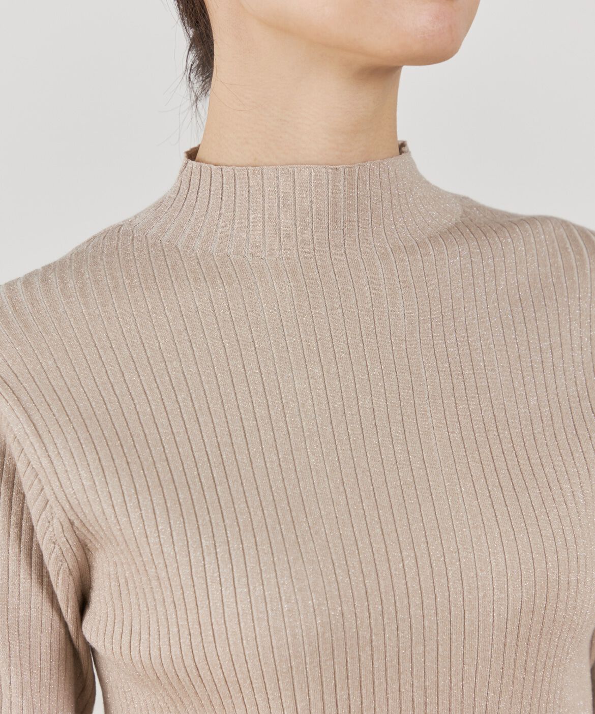 DAY by DAY it&rsquo;s international「ラメハイネックリブニット」|ニット・セーター|