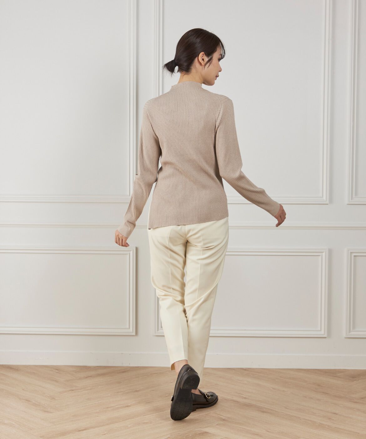 DAY by DAY it&rsquo;s international「ラメハイネックリブニット」|ニット・セーター|