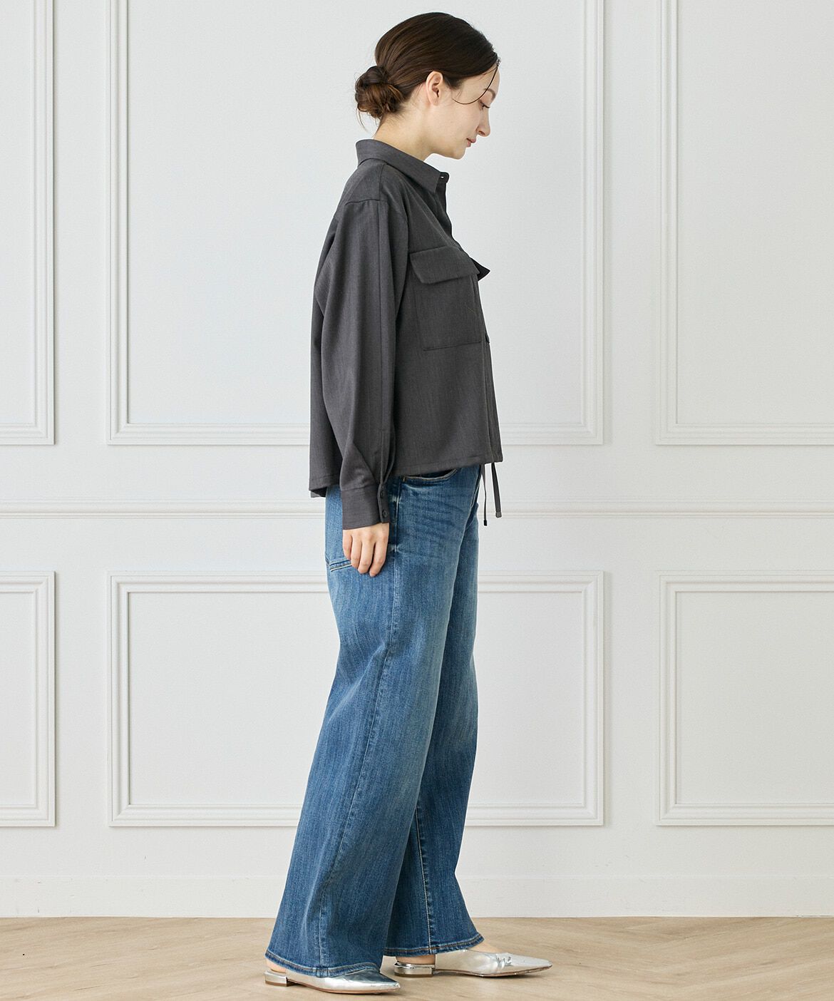 INED「2WAYブラウス」|シャツ・ブラウス|