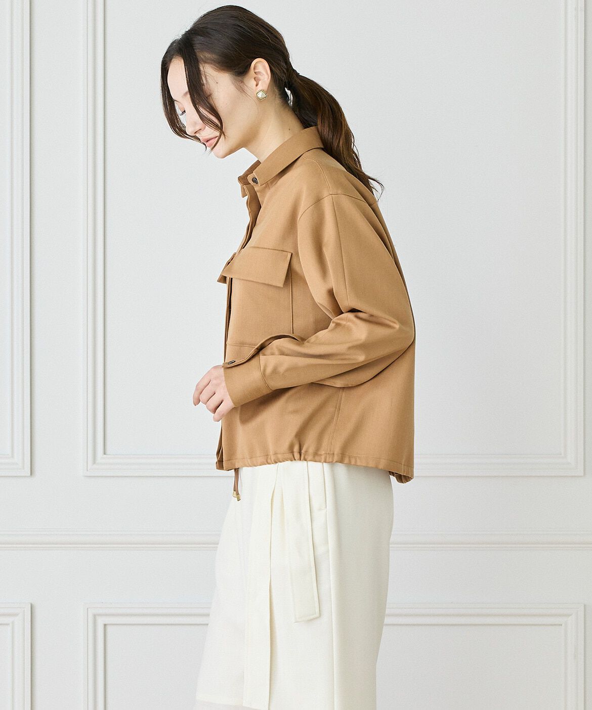 INED「2WAYブラウス」|シャツ・ブラウス|