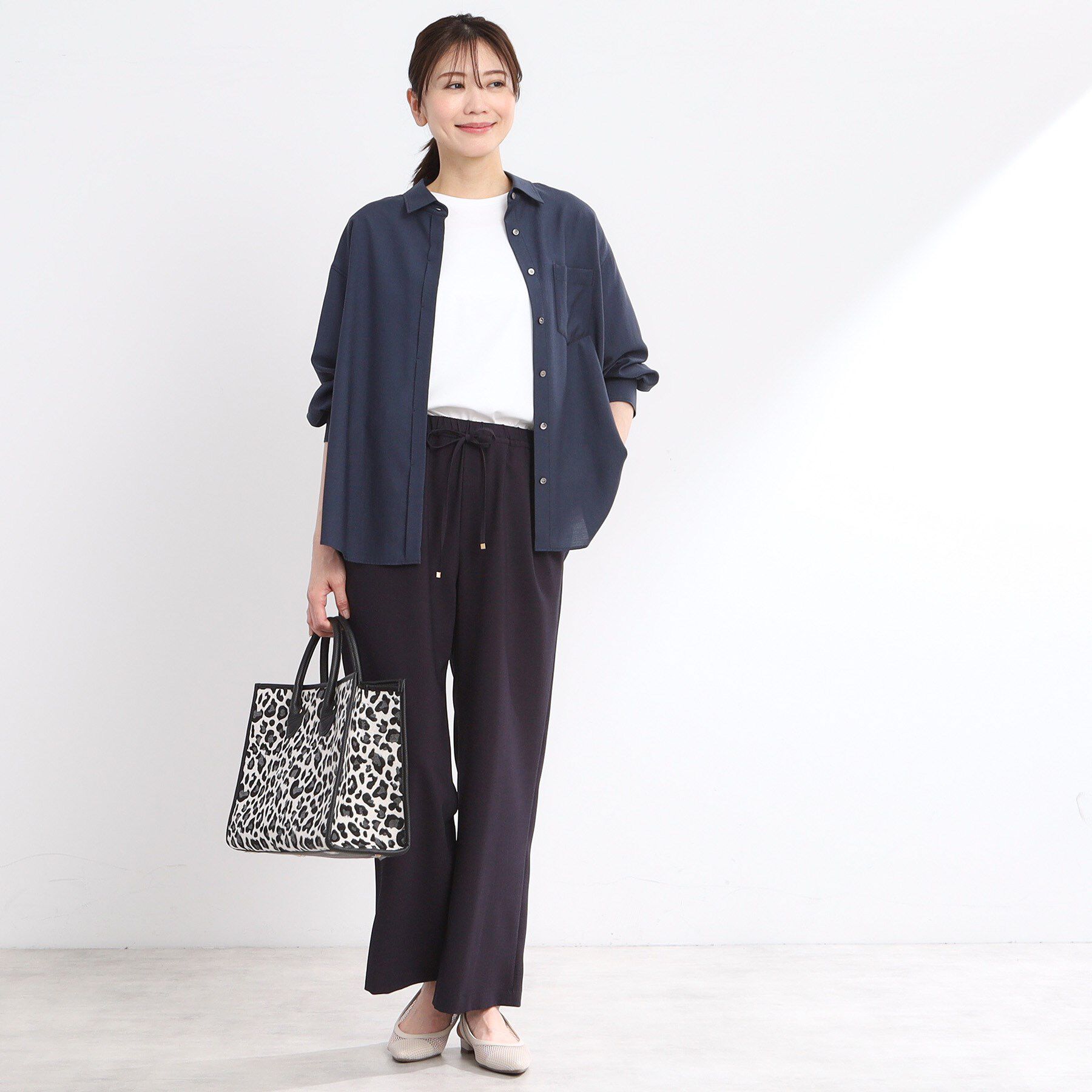 Reflect「【マシンウォッシュ可】3WAYシアーシャツブラウス」|シャツ・ブラウス|