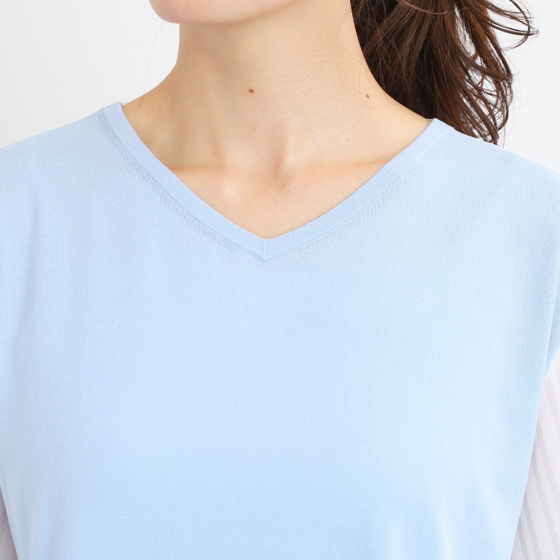 Reflect「バイカラードッキングニット」|ニット・セーター|