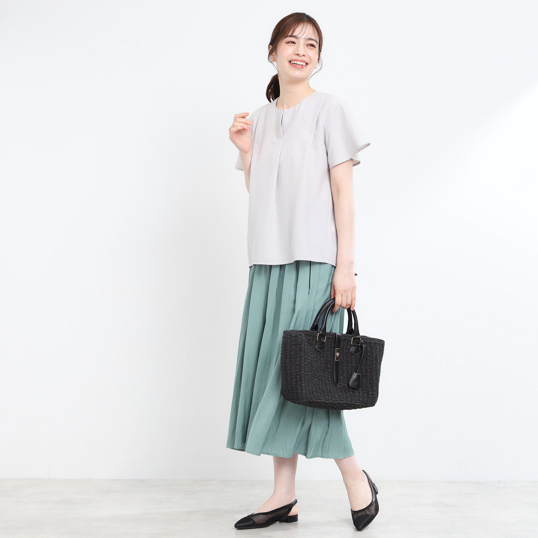 Reflect「【ウエストゴム仕様／長く着られる◎】スカーチョパンツ」|その他|