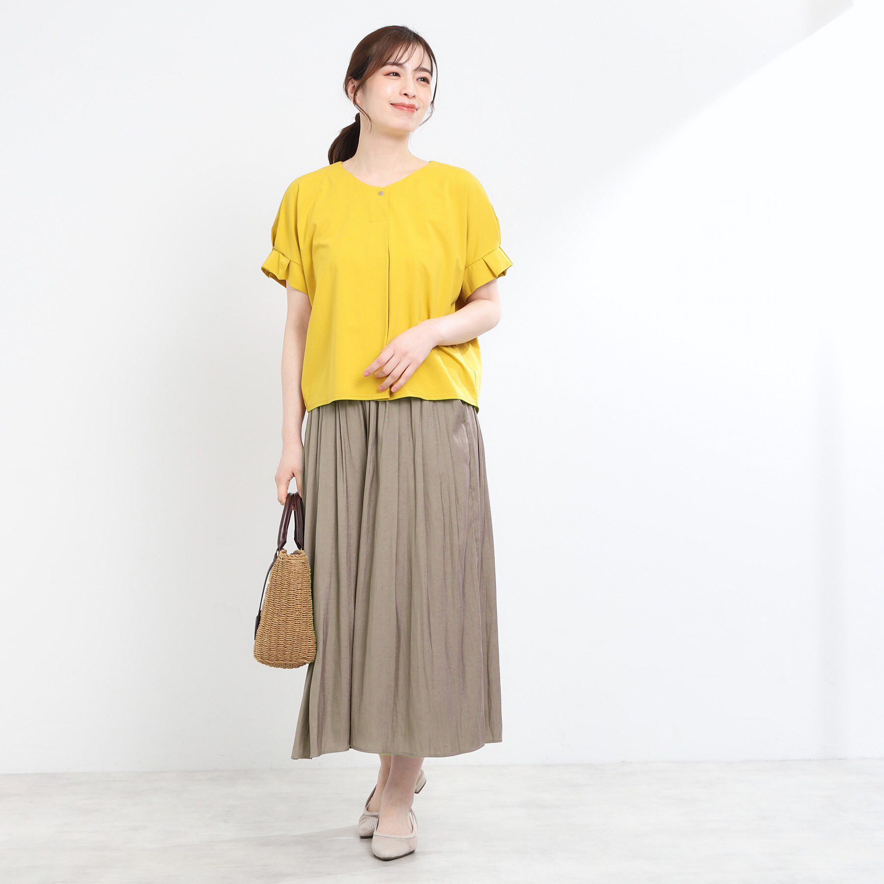 Reflect「【ウエストゴム仕様／長く着られる◎】スカーチョパンツ」|その他|