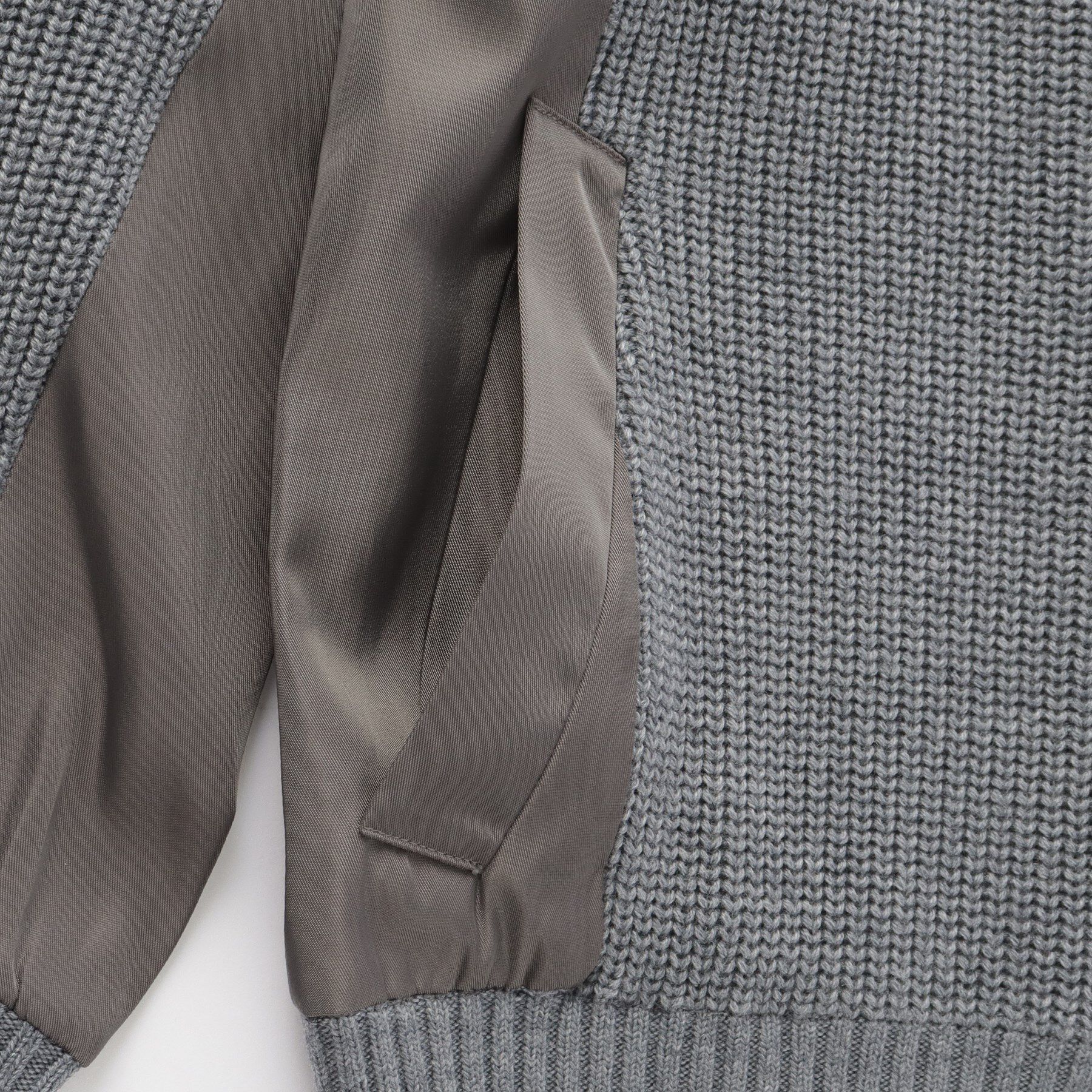 DRESSTERIOR「ミリタリーニットジャケット」|カーディガン|