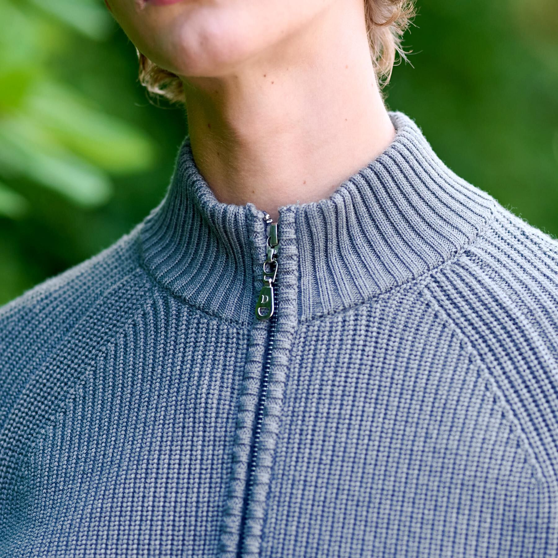 DRESSTERIOR「ミリタリーニットジャケット」|カーディガン|