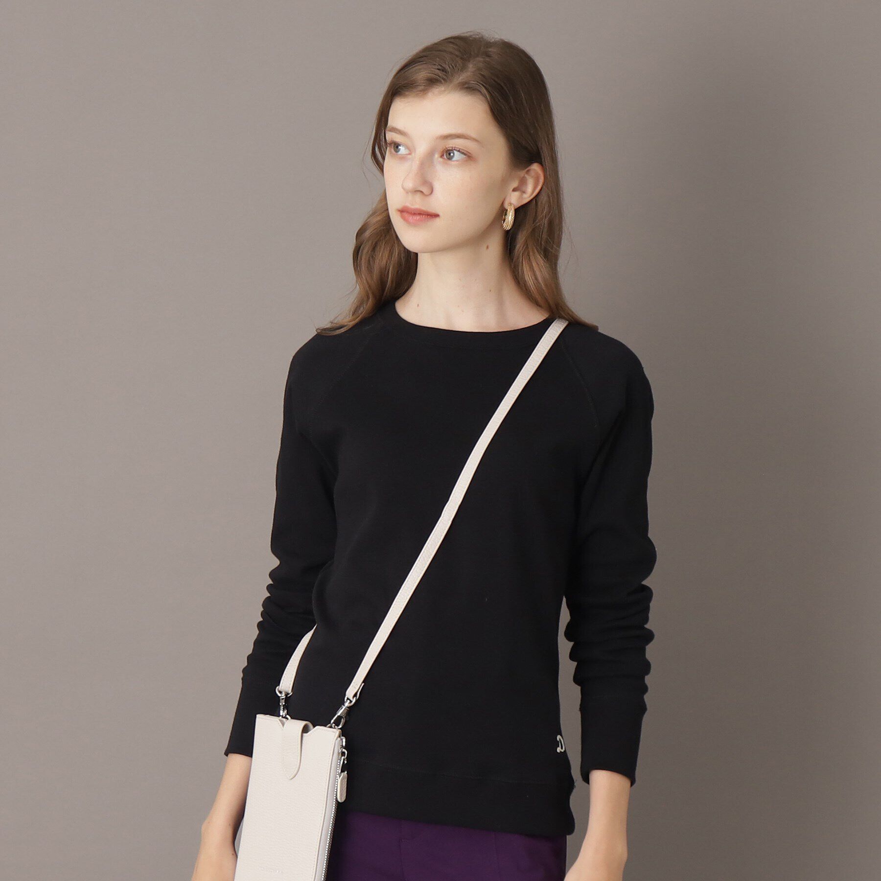 DRESSTERIOR「20／－フライスベーシックプルオーバー」|Tシャツ・カットソー|ブラック(019)