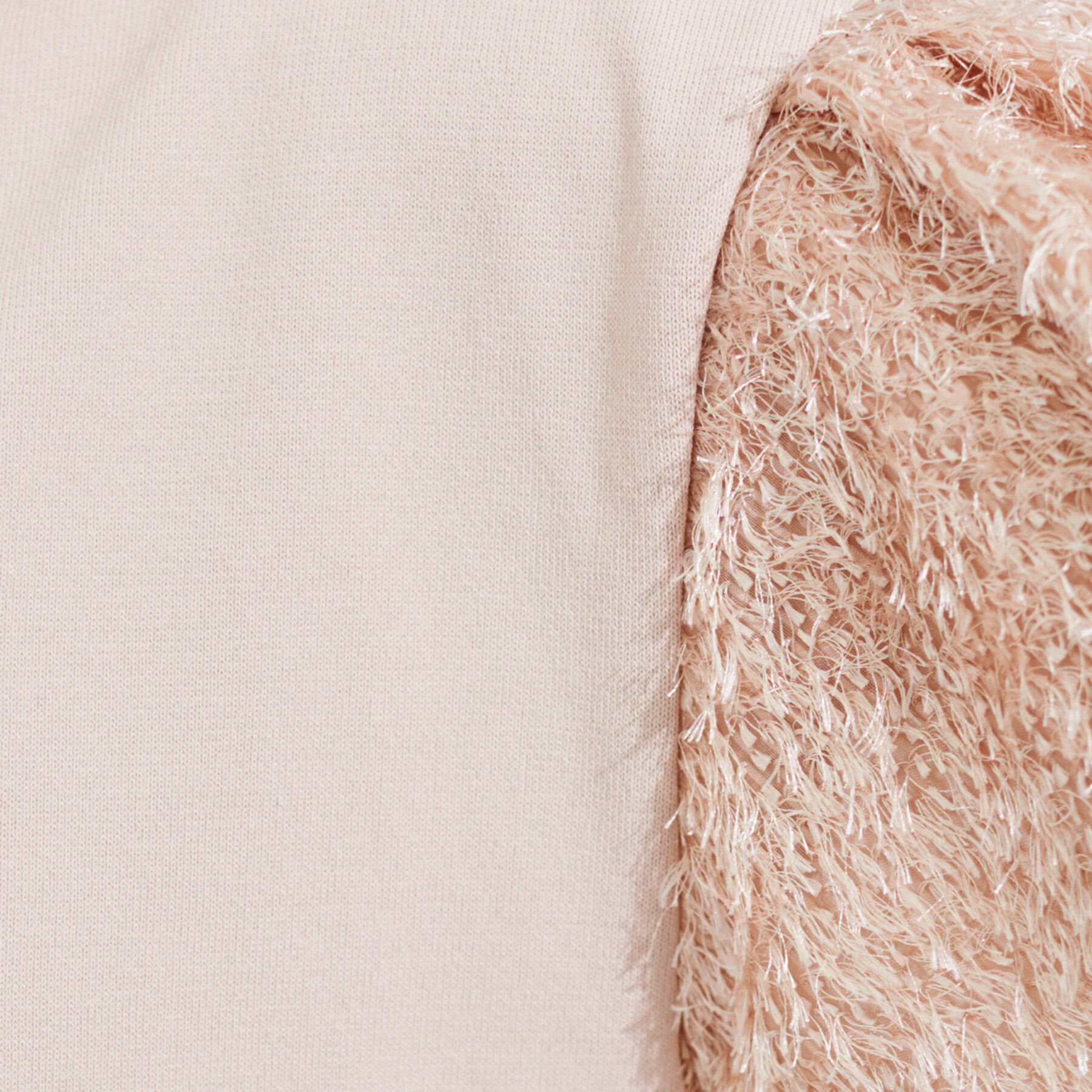 INDIVI「【洗える】フリンジジャカードニット」|ニット・セーター|