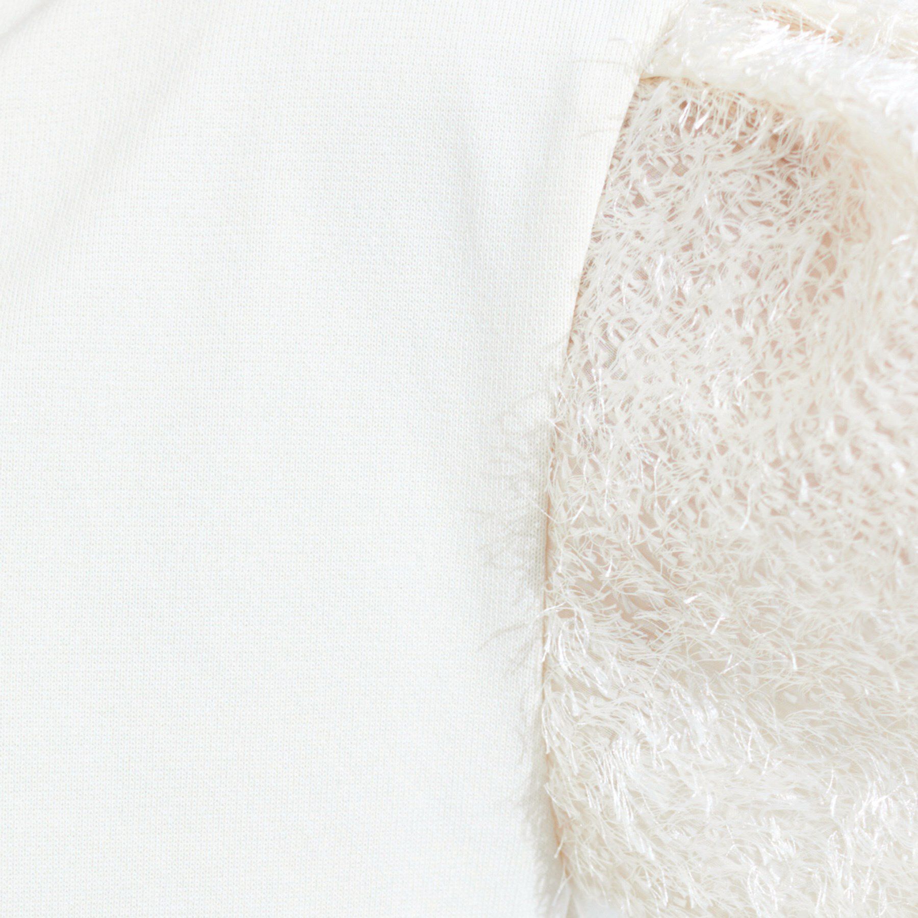 INDIVI「【洗える】フリンジジャカードニット」|ニット・セーター|