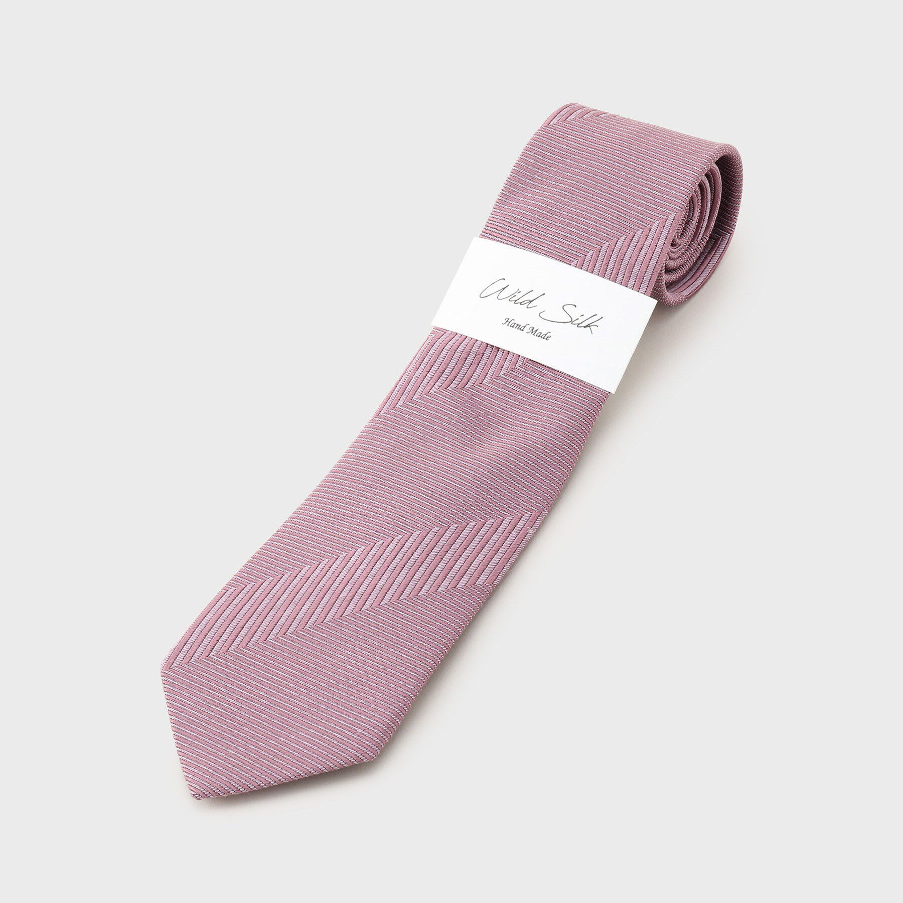 TAKEO KIKUCHI「ワイルドシルク シャドーヘリンボンネクタイ」|ネクタイ・蝶ネクタイ|