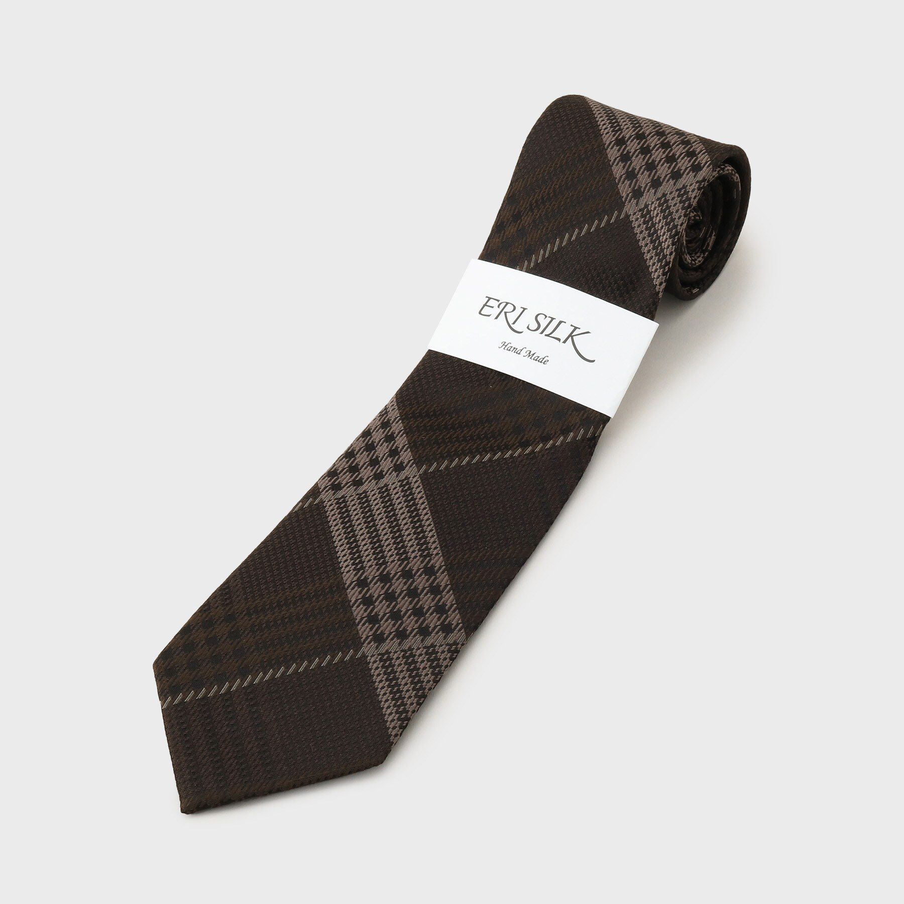 TAKEO KIKUCHI「エリシルク グレンプレイドネクタイ」|ネクタイ・蝶ネクタイ|