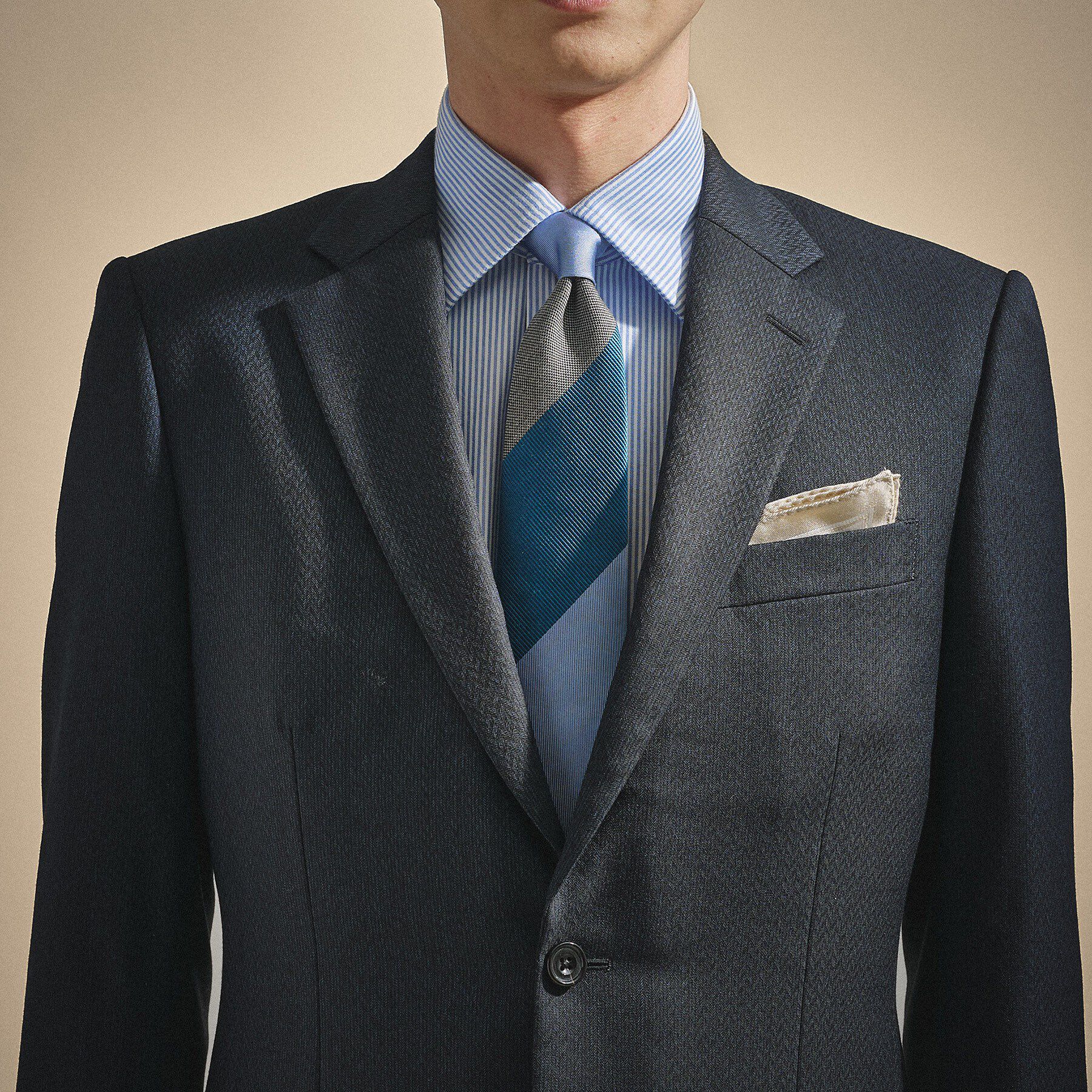 TAKEO KIKUCHI「ヴェールシルク トリプルストライプネクタイ」|ネクタイ・蝶ネクタイ|