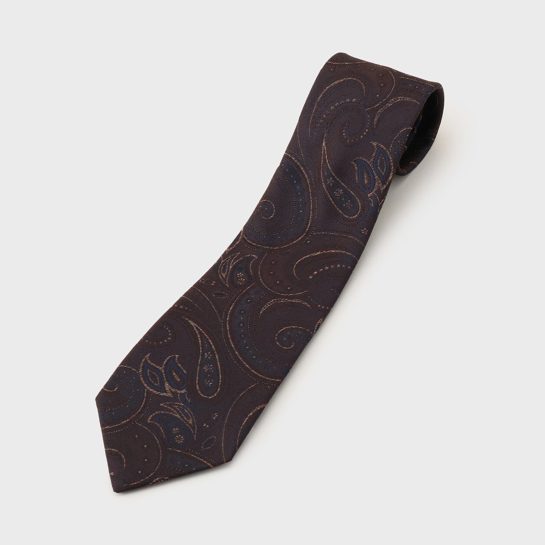 TAKEO KIKUCHI「エクストラシルク シャドーペイズリーネクタイ」|ネクタイ・蝶ネクタイ|