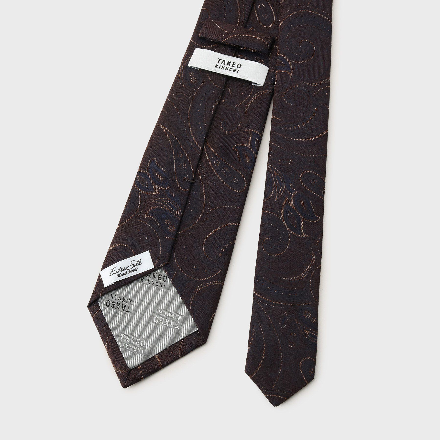 TAKEO KIKUCHI「エクストラシルク シャドーペイズリーネクタイ」|ネクタイ・蝶ネクタイ|