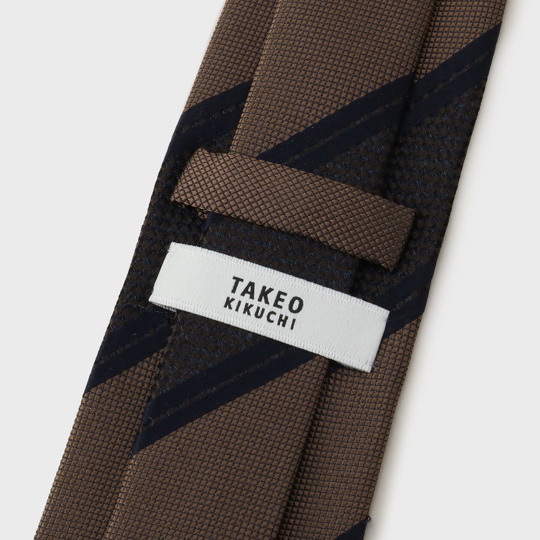 TAKEO KIKUCHI「【タンザワシルク】柞蚕ストライプネクタイ」|ネクタイ・蝶ネクタイ|