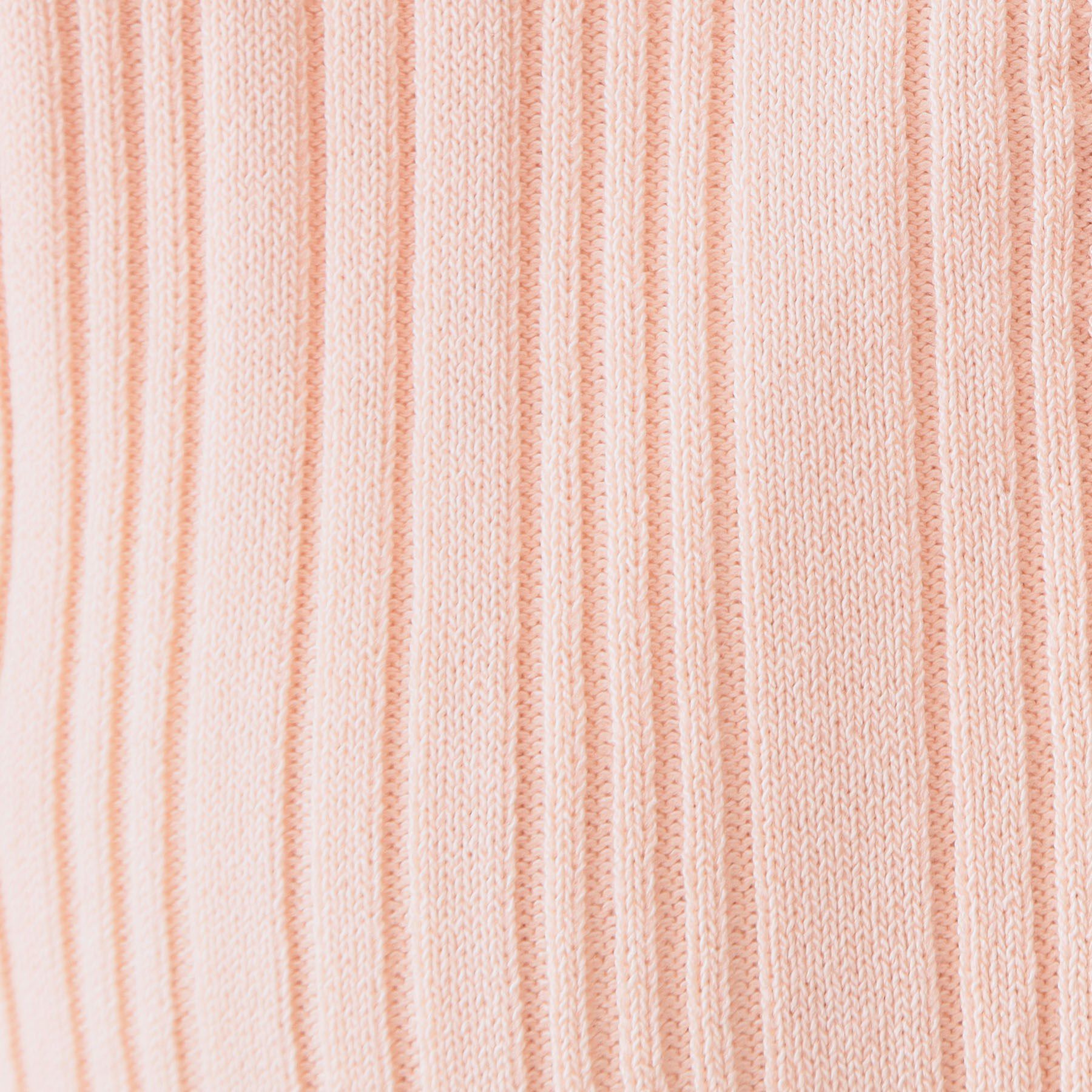 OPAQUE.CLIP「配色ポロランダムリブニット【洗濯機洗い可/抗ピル】」|ニット・セーター|