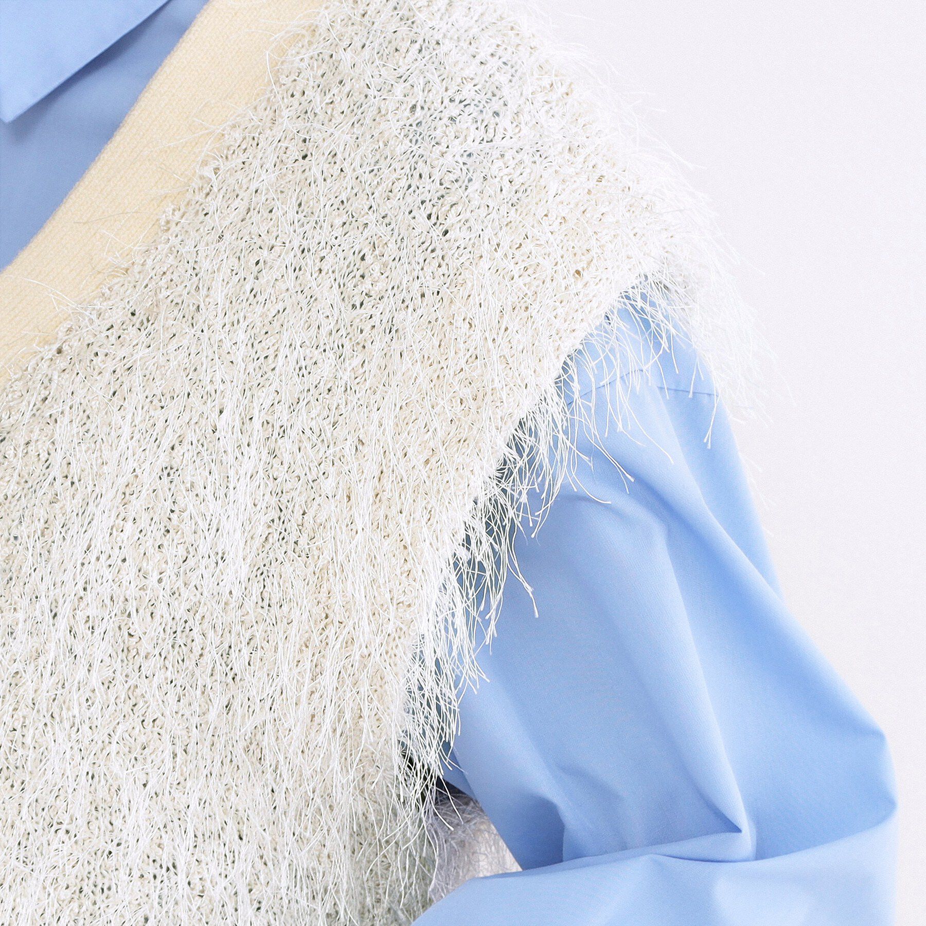 OPAQUE.CLIP「フリンジニットベスト【洗濯機OK】」|ニット・セーター|