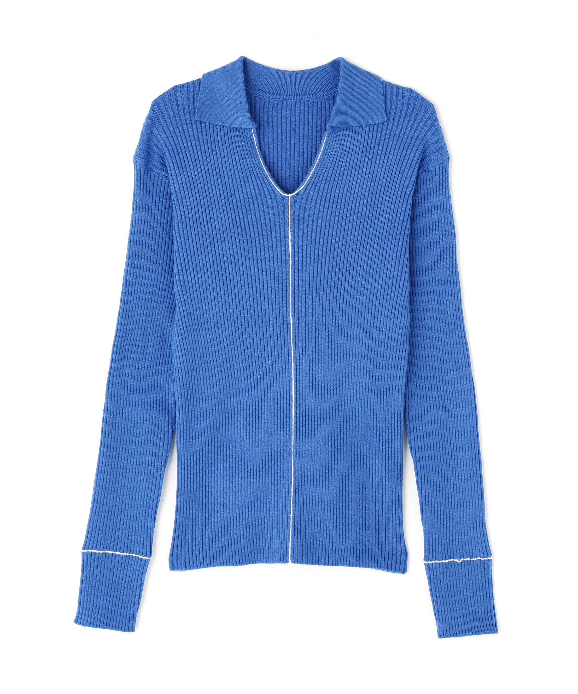  「ラインスキッパーリブニット」|ニット・セーター|